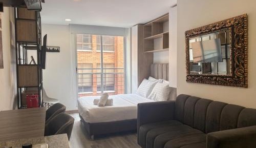 Studio Apartment with One Double Bed
