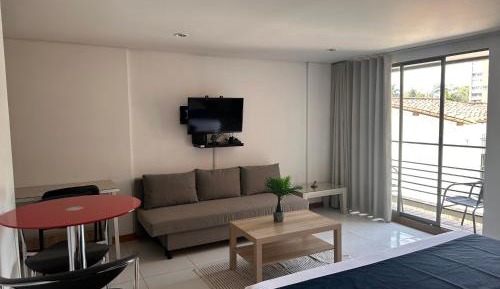 Studio Apartment with Balcony