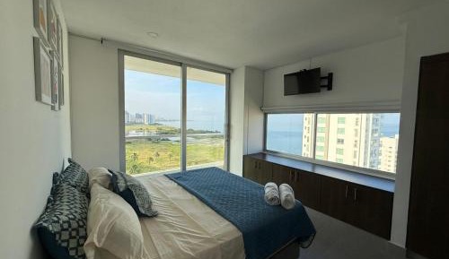 Two-Bedroom Apartment with Terrace and Sea View