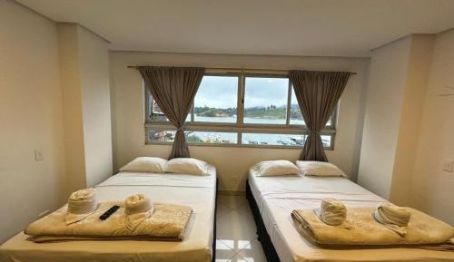 Deluxe One-Bedroom Apartment with City View