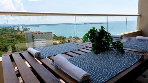 Two-Bedroom Apartment with Balcony and Sea View