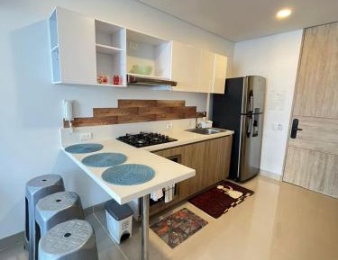 One-Bedroom Loft Apartment with Balcony
