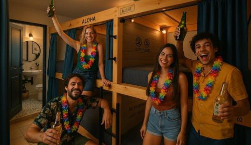 Bed in 6-Bed Mixed Dormitory Room