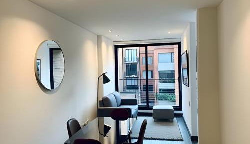 One-Bedroom Loft Apartment with Balcony