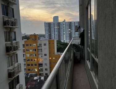 Two-Bedroom Apartment with Balcony