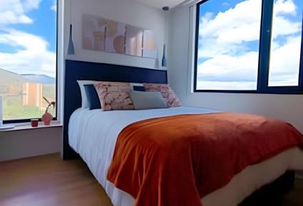 One-Bedroom Apartment with Balcony and City View