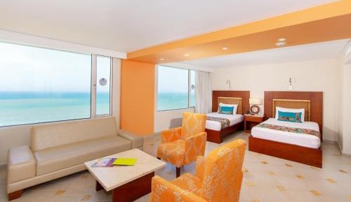 Twin Room with Sea View