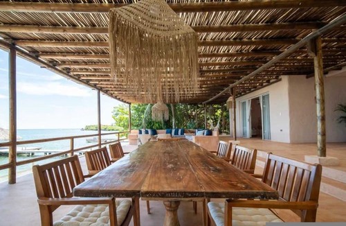 Rosario Islands House | w Stunning 6BR Beachfront Villa in Rosario