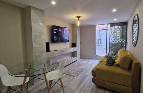 Chico Norte III Apartment | Warm fireplace and Patio - Smart TV