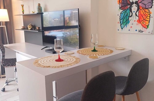 Santa Fe Apartment | Modern loft Bogotá international center