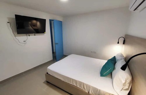 Cartagena Apartment | EM3-2G Apartamento de 4 hab Con AA WIFI