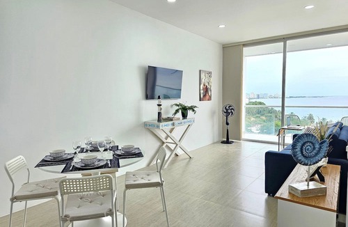 Santa Marta Apartment | Apartment in Pozos Colorados with sea view