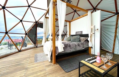 Guatavita Cabin | Glamping Spa con vista embalse de Tominé