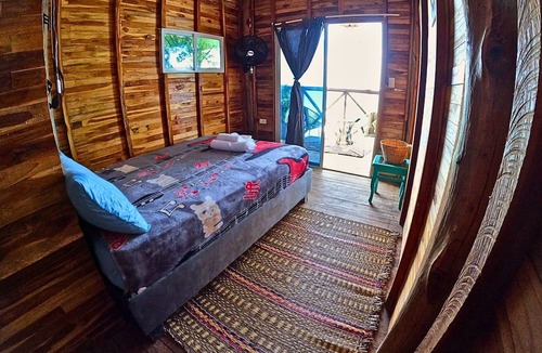 Cartagena Apartment | Room with private bathroom - Ocean view