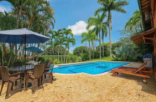 San Jeronimo Cabin | Paraíso Las Palmeras With Pool in San Jerónimo
