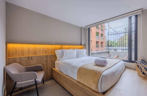 La Cabrera Apartment | NOK Elegant 3BR Stay With Balcony at Bogota