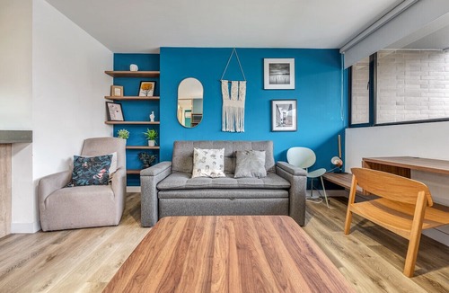 La Aguacatala Apartment | Go Living 606 · Stylish 1BR Apt near Milla de Oro-AC fast Wi-Fi