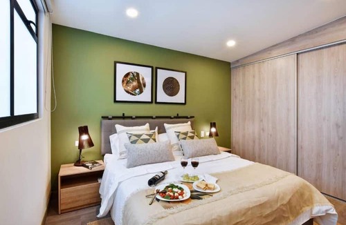 Laureles - Estadio Apartment | Evergreen 203 tropical jungle studio.
