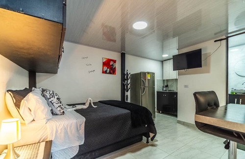 Estadio Apartment | Loft Stadium Laureles/Terrace/parking
