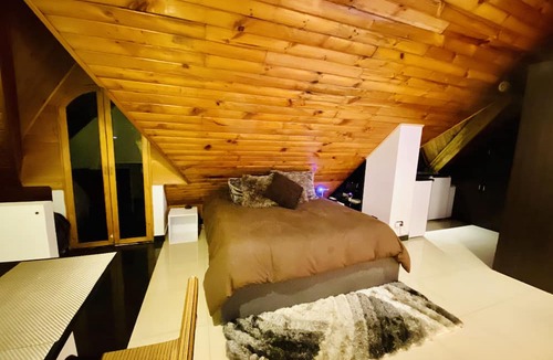 Santa Ana Apartment | Loft + private terrace with jacuzzi, fireplaces, cinema, panoramic view