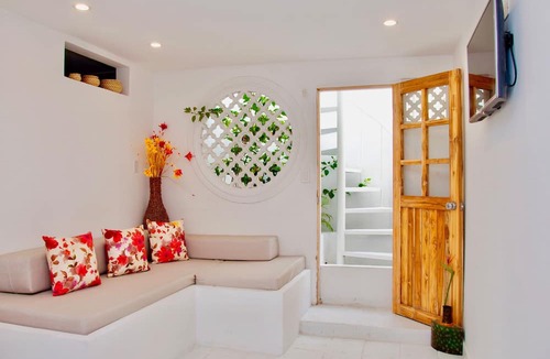 Centro Apartment | RentaElite Lovely 3 BR old city Cartagena w private pool