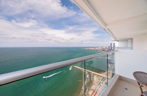 Bocagrande Apartment | Spectacular 2BR with Unbeatable View in Palmetto Beach
