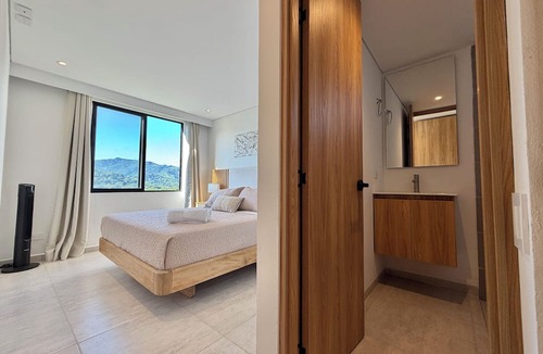 Villeta Apartment | Villeta Getaway Pool Balcony Relax Vibes