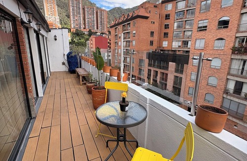 Chapinero Apartment | Penthouse in zone G (BBQ AND TERRACE)
