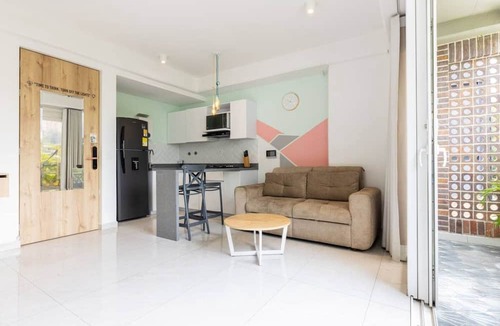 El Poblado Apartment | Utopia 4.East - Cosmopolitan Loft Self Check-In AC