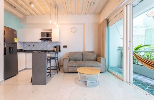 El Poblado Apartment | Utopía 1.East-Calm Loft Optical Fiber SelfCheckIn
