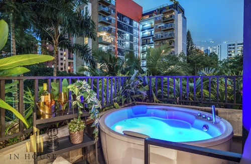 Patio Bonito Apartment | Spacious Cozy Apt in Poblado/BBQ/Jacuzzi-Morph 501