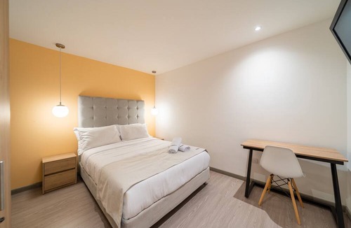 Financial District Apartment | 2BR Magnificent Apartment in Chapinero Alto with Laundry Facilities
