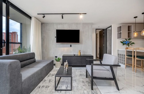 Laureles - Estadio Apartment | Stylish apt 9th floor w/AC near 2nd Park Laureles