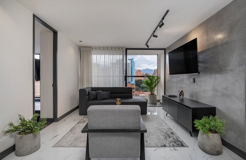 Laureles - Estadio Apartment | Stylish apt 9th floor w/AC near 2nd Park Laureles