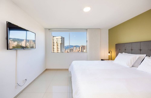 Alejandria Condo | Gorgeous apartment with stunning view and Pool near Santa Fe Mall
