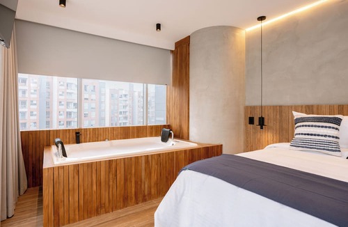 San Diego Apartment | Premium 1BR Apt with Jacuzzi & A/C in El Poblado