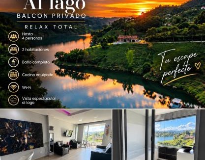 El Penol Apartment | Vista al Lago Balcón Privado Relax Total