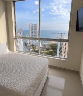 Torices Apartment | Sunset Cartagena with a panoramic ocean view