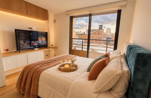 Tunja Apartment | Suite Panorama Tunja Apartamento Nuevo con Balcón y Vistas