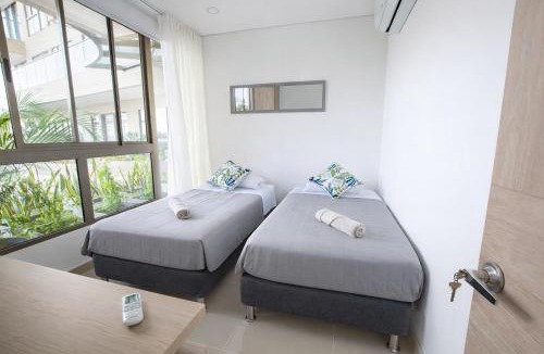 El Rodadero Apartment | Apartamento Resort Con Terraza y Vista A La Piscina Santa Marta, Rodadero Sur