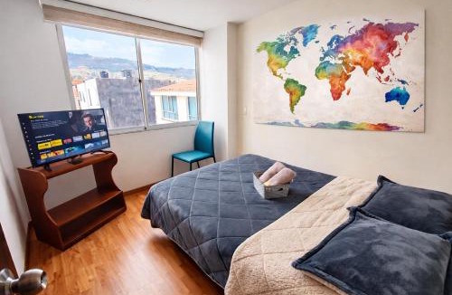 Tunja Apartment | Estudio Premium Norte 250MB, Lavadora y Confort total junto a CC Viva