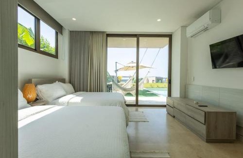 Baru Villa | Bright villa w pool & outdoor grill u303