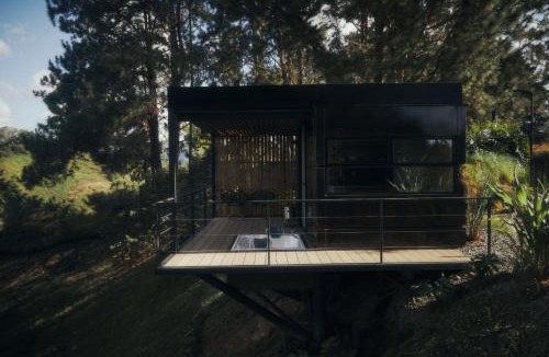 El Penol Cabin | Cabaña con jacuzzi privado y vista al lago Elemen Retreat
