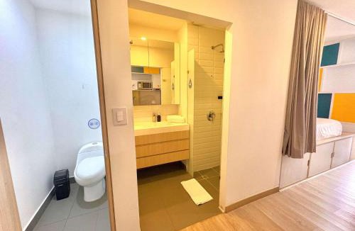 Santa Fe Apartment | Rooftop Bar & Community 2 Beds in Happahub