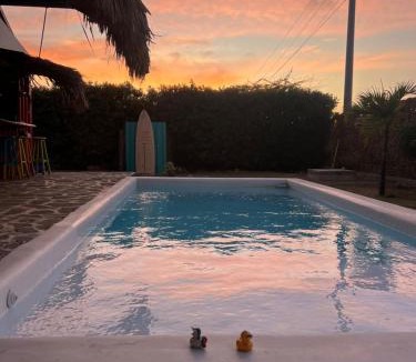 Juan de Acosta House | Mojarra Beach- Surf Room-Santa Veronica