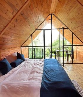 Choachi Villa | Ecocabañas B&B - Cabaña de lujo con jacuzzi privado cerca a termales