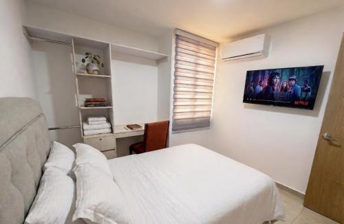 Barranquilla Apartment | Apartamento de 3 Habitaciones 2 TV con parqueadero cerca al estadio
