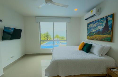 Covenas Apartment | Magico Apartamento Frente al Mar 3 Habitaciones AR24