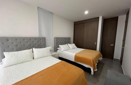 La Boquilla Apartment | Morros Cartagena frente a playa Hotel las Américas Edificio Spiaggia Apto Duplex