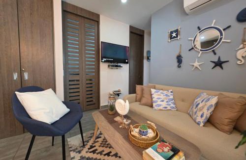 La Boquilla Apartment | Cartagena Centro de Convenciones Hotel de las Americas con salida a playa 2BR Wifi
